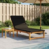  Jastučić za ležaljku GEMERT 100% poliester Crna 200 x 70 x 3 cm | shoptok.hr