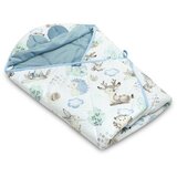 Sensillo Baršunasti kolević swaddle deka xl stroll plava Cijene