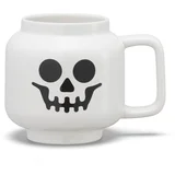Bijela keramička dječja šalica za latte 255 ml Skeleton –