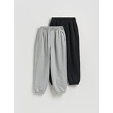 Reserved Trenerke jogger 2 pakiranja - crno | shoptok.hr
