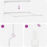 Tenda na automatsko uvlačenje antracit i bijela 300 x 250 cm | Eponuda.com