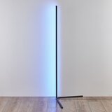 Tri O Črna LED stoječa svetilka (višina 141 cm) Level – | Shoptok.si