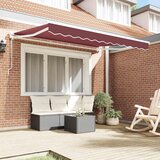  Okvir tende Tamno crvena 250 x 200 cm Poliester s PU premazom | shoptok.hr