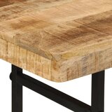  Konzolni stol 112x36x76 cm Puno drvo Mango i željezo | shoptok.hr
