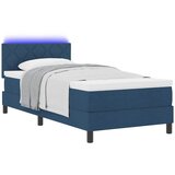  s opruga kutije s LED trakama Plava 90 x 190 cm tkanina | shoptok.hr