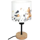 Brilagi Stona lampa BOBO WOOD 1xE27/25W/230V hrast/crna/bela/sa životinjskim motivima Cene