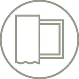 Esposa ZAVESA Z OBROČKI neprosojno 140/280 cm | Shoptok.si