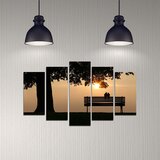 Wallity Set Slika 5DMDF-55, 5 Delova | ePonuda.com