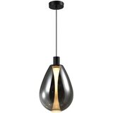  visilica na sajli denso 1xGU10/10W/230V prečnik 30 cm crni hrom | Eponuda.com