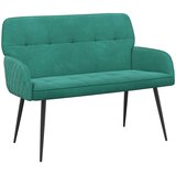  Dvosjed s metalnim nogama 2-sjedalo Tirkizna Baršun | shoptok.hr
