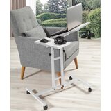  Podesiv sto GLEN 87x67 cm, beo | Eponuda.com