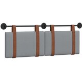  Držeće uzglavlje Zidne Svijetlo siva 130 x 55 x 5 cm Antikni PU - Svjetlosiva 120 cm bez LED | shoptok.hr