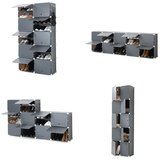  Modularni Prijenosni Stalak za Cipele InnovaGoods Siva | shoptok.hr