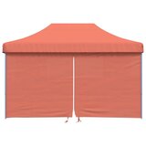 Šator za svadbe - šator za zabave Terakota 292 x 440 x 315 cm Oxford tkanina - Terakota s 4 bočna zida Da | shoptok.hr