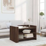  Stolić za kavu smeđa boja hrasta 80x50x50 cm konstruirano drvo | shoptok.hr