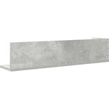 vidaXL Stenske police 2 kosa betonsko siva 75x16,5x16,5 cm inž. les | Shoptok.si
