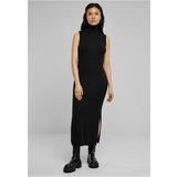 Urban Classics Women's knitted dress Turtleneck black Cene