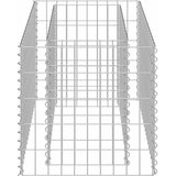  Gabionska sadilica od pocinčanog čelika 90 x 50 x 50 cm | shoptok.hr