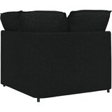  Modularna Kutna Sofa s Jastucima Crna 100 cm | shoptok.hr