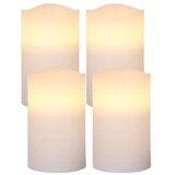 Eglo 410036 - SET 4x LED božićnih dekoracija MAY LED/0,066W/3xAAA bela | Eponuda.com