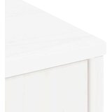 vidaXL Stranska omarica 5 kosi "ODDA" bela 40x24x79 cm trdna borovina | Shoptok.si