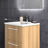 Ideal Standard stenska omarica za pod umivalnik v hrastovem dekorju v naravni barvi 60x63 cm i.life b | Shoptok.si