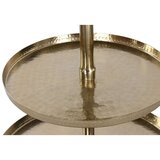 Posuda za Voće Home ESPRIT zlatan Aluminij 65 X 65 X 148 cm | shoptok.hr