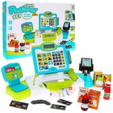  Trgovina za igru sa čitačem kartica - plavo/zelena | Shoptok.si