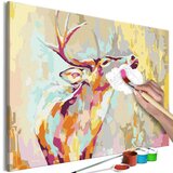  Slika za samostalno slikanje - Proud Deer 60x40 Cijene