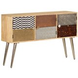 vidaXL Komoda 120x30x75 cm trden mangov les | Shoptok.si