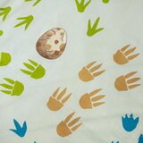 Jerry Fabrics Bombažna otroška posteljnina za otroško posteljico 100x135 cm Dino – | Shoptok.si