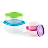 Rosmarino set raznobojnih plastičnih posuda 4/1 | ePonuda.com