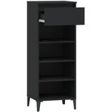  Stalak za cipele crni 40 x 36 x 105 cm od konstruiranog drva | shoptok.hr