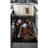  Staza za kuhinju sa gumenom podlogom 60x140cm - kašičice, kg-033 | ePonuda.com