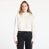 Tommy Hilfiger Sweatshirt Tommy Jeans Boxy Crop Varsity Hoodie White M | Shoptok.si