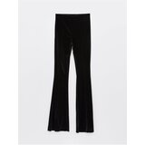 LC Waikiki Women's Elastic Waist Straight Velvet Trousers | Shoptok.si