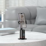 hoco. držač za telefon koji se okreće za 360 stupnjeva s automatskim praćenjem lica K23 crni | Eponuda.ba