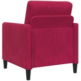  Set sofe s pohranom 2 kom. Vinska crvena Poliester | shoptok.hr