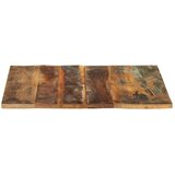  Četvrtasta stolna ploča 60x60 cm 15 - 16 mm od obnovljenog drva | shoptok.hr