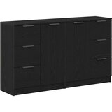  Kreveta Crni hrast 120 x 30 x 70 cm Konstruirano drvo | shoptok.hr
