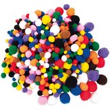Playbox paket pom-pom v osnovnih barvah, 525 kosov | Shoptok.si
