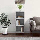  Komoda siva boja betona 34,5x32,5x90 cm od konstruiranog drva | shoptok.hr