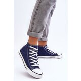Boto Women's Classic High Top Sneakers Navy Remos | shoptok.hr
