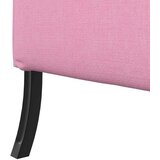 SOFA s visokim naslonom 101cm Ružičasta tkanina | Eponuda.com