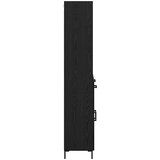  Highboard Crni hrast 69,5 x 34 x 180 cm Konstruirano drvo Slike
