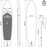 SUP Daska s Mjestom 2-u-1 TRITON 366 x 81 x 15 cm Plava za | shoptok.hr