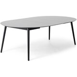 Hammel Furniture Okrogla raztegljiva jedilna miza z dodatno ploščo in belo mizno ploščo ø 135 cm Meza – | Shoptok.si