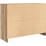  Komoda s ladicama artisan hrast 101x35x76 cm konstruirano drvo | shoptok.hr