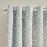 Modre zavese v kompletu 2 ks 168x137 cm Brooke Floral –
