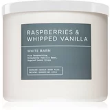 Bath & Body Works Raspberries & Whipped Vanilla mirisna svijeća 411 g